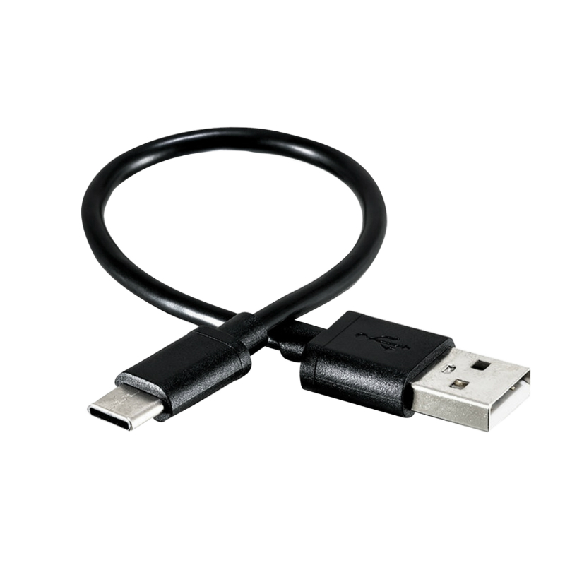 CABLE USB-USB-C CHARGE ET CONNEXION POUR COMPTEUR ROX 2.0 - 4.0 - 11.1 EVO ET ECLAIRAGE AURA-BUSTER