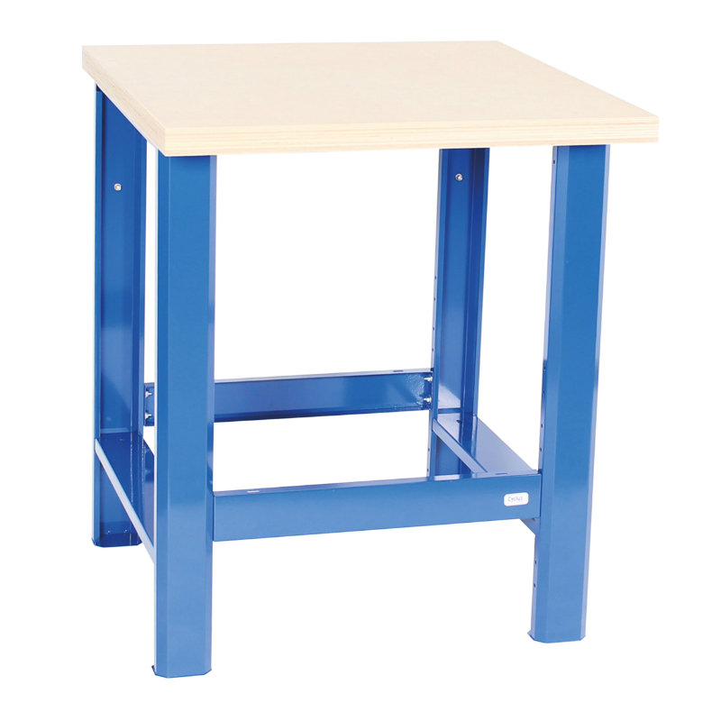 ETABLI-TABLE DE TRAVAIL CYCLUS PRO 750 X 750 X 895 MM BLEU (VENDU A L'UNITE)  -MADE IN CEE-