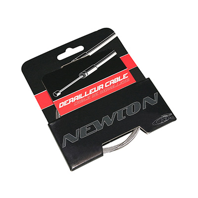 CABLE DE DERAILLEUR NEWTON INOX POUR CAMPAGNOLO ET VEROUILLAGE SUSPENSION - LOCKOUT 1,1MM 2,10M (VENDU A L UNITE SUR CARTE)