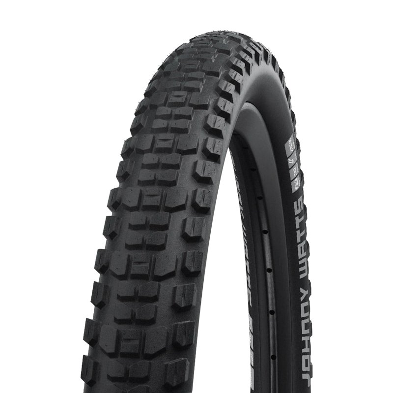 PNEU VTT SUV - VAE 27.5 X 2.60 SCHWALBE JOHNNY WATTS ADDIX PERFORMANCE NOIR TR (60-584) DOUBLE DEFENSE FLANC REFLEX HOMOLOGUE VAE E50