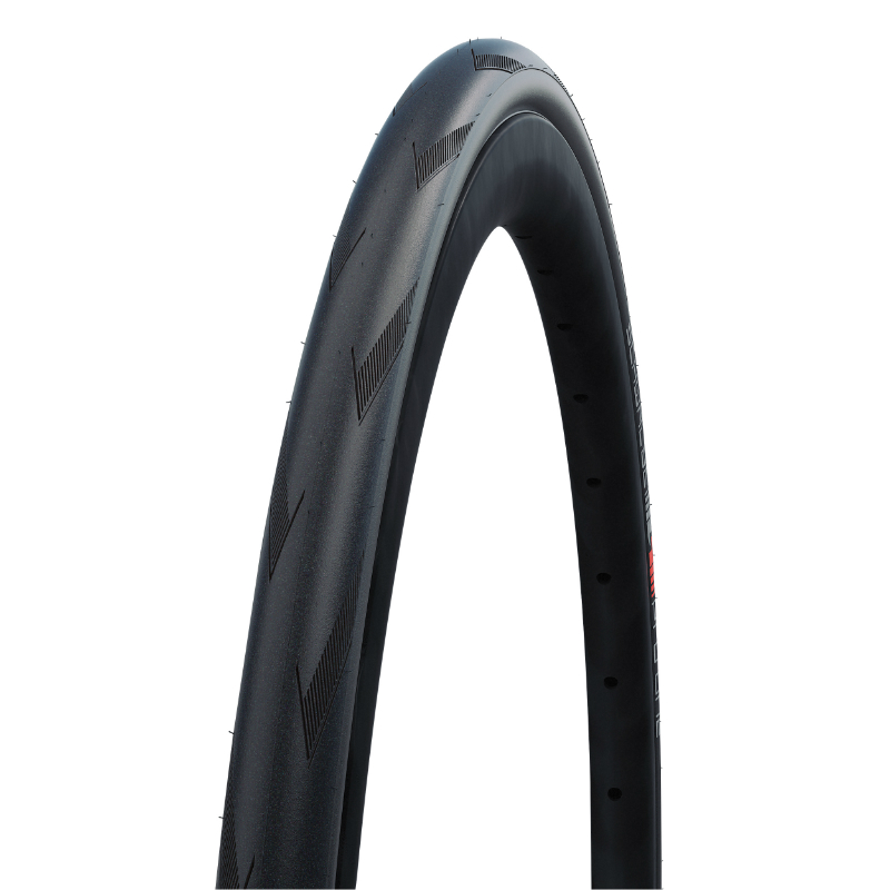 PNEU ROUTE 700 X 30 SCHWALBE PRO ONE NOIR TUBELESS READY TS (30-622) RENFORT V-GUARD ADDIX