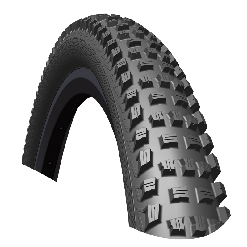 PNEU VTT 27.5 X 2.45 RUBENA MONARCH ENDURO NOIR TUBELESS READY TS (62-584) COMPATIBLE VAE - TOUT TERRAIN ET TOUT TEMPS