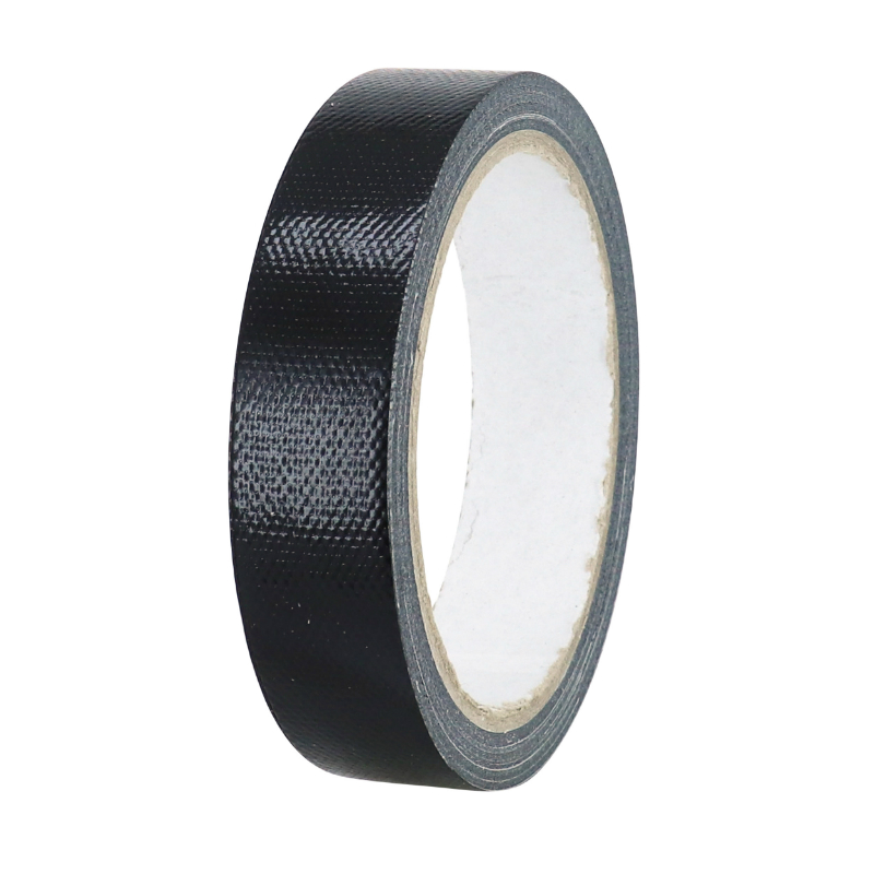 FOND DE JANTE ATELIER ADHESIF ROTO TUBELESS COMPATIBLE TUBETYPE NOIR EN 22MM (ROULEAU DE 9M)