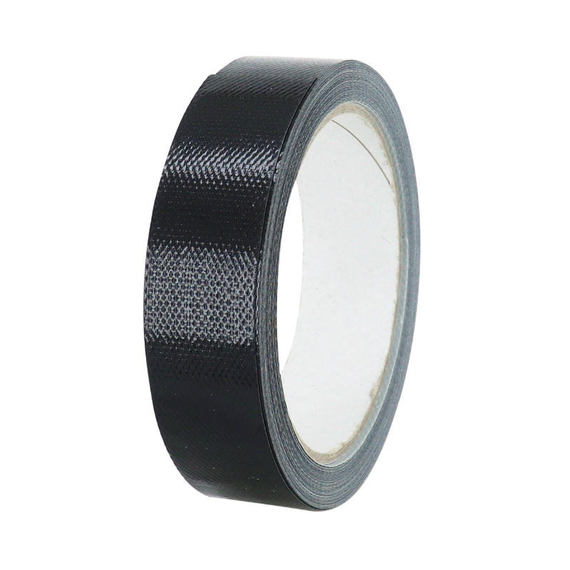 FOND DE JANTE ATELIER ADHESIF ROTO TUBELESS COMPATIBLE TUBETYPE NOIR EN 25MM (ROULEAU DE 9M)