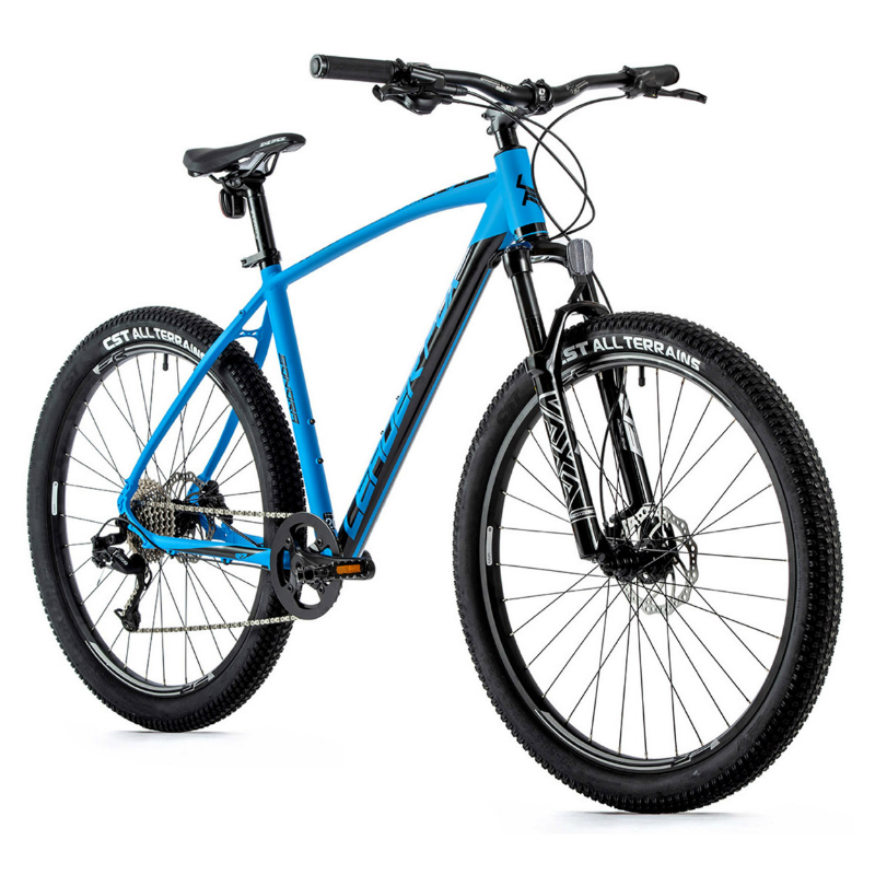 VELO MUSCULAIRE VTT 27,5 LEADER FOX SONORA BLEU 8V CADRE 18 POUCES (TAILLE ADULTE 170 à 178 CM)