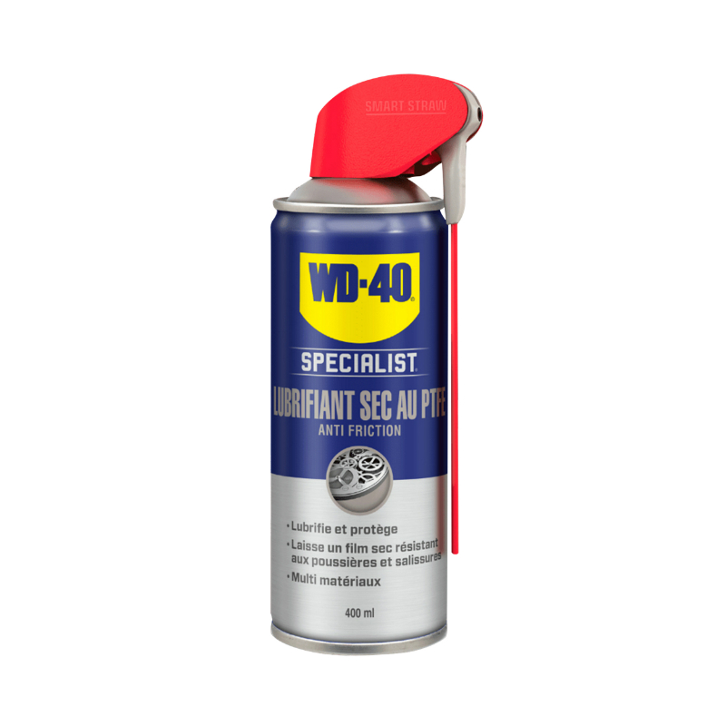 LUBRIFIANT SEC AU PTFE WD-40 SPECIALIST ANTI FRICTION (AEROSOL 400 ML)