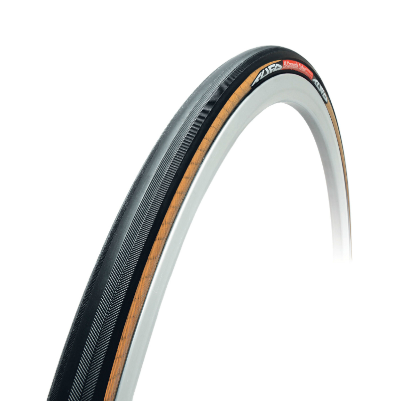 BOYAU ROUTE 700 X 28 TUFO HI-COMPOSITE CARBON NOIR-BEIGE 250G