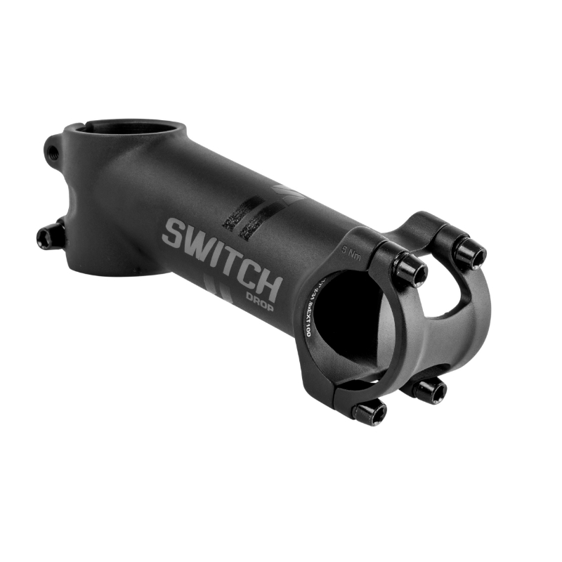 POTENCE VTT SWITCH DROP NOIR CINTRE 31.8MM ANGLE -17° L 90MM