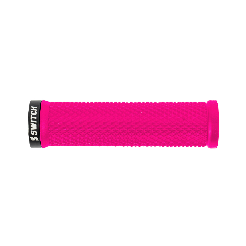 POIGNEE CITY-VTT SWITCH FLOW LOCK-ON ROSE FLUO (PAIRE)