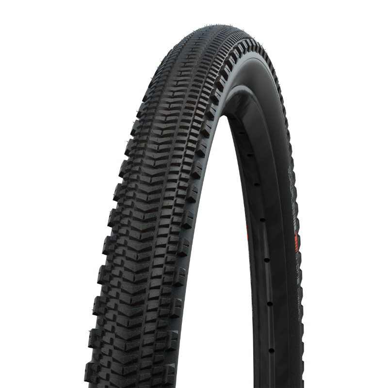 PNEU GRAVEL 700 X 45 SCHWALBE G-ONE OVERLAND ADDIX NOIR  RENFORT SUPER GROUND TLE TUBELESS READY TS (45-622) HOMOLOGUE VAE E50