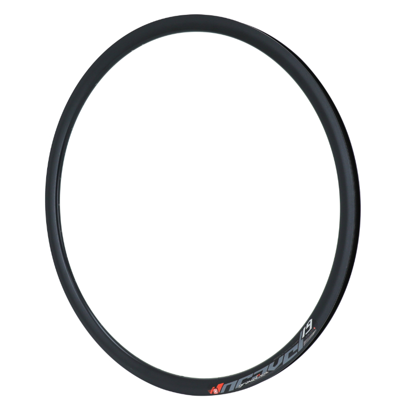 JANTE ROUTE 700 GRAVEL NOIR 36T. DISQUE TUBELESS READY DOUBLE PAROI PROFIL 28MM - 622X19C