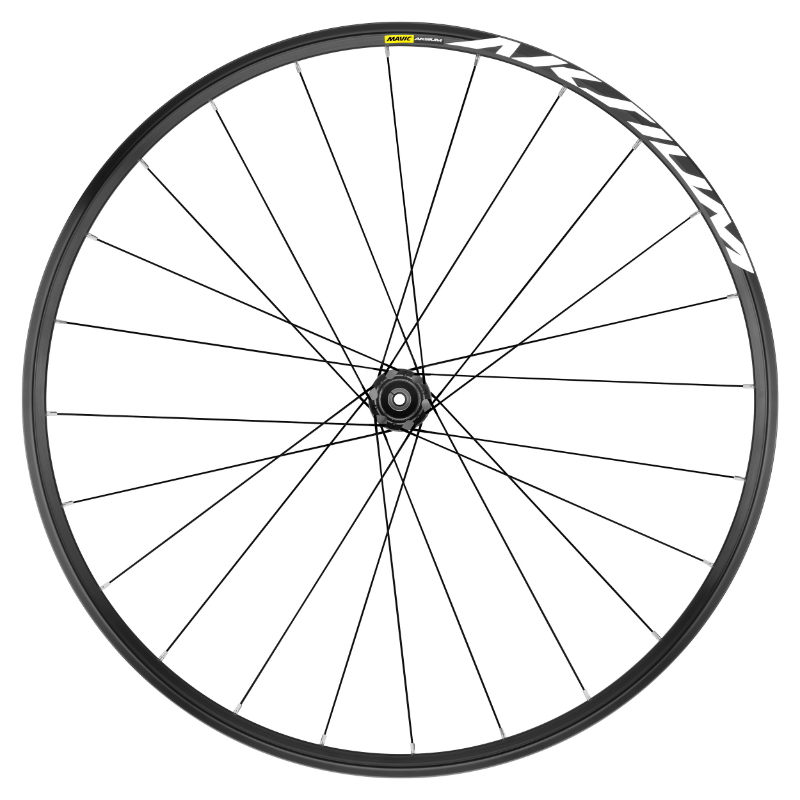 ROUE ROUTE DISQUE 700 MAVIC AKSIUM ARRIERE CASSETTE SHIMANO 11-10V CENTERLOCK AXE TRAVERSANT 12-142 NOIR 20 RAYONS JANTE 622-17