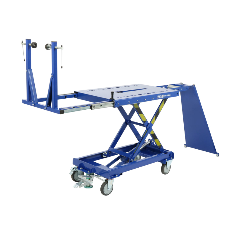 TABLE DE TRAVAIL HYDRAULIQUE WORKLIFT R 2.0 CYCLUS PRO POUR VELO, VAE 800 X 500 MM  -MADE IN CEE-