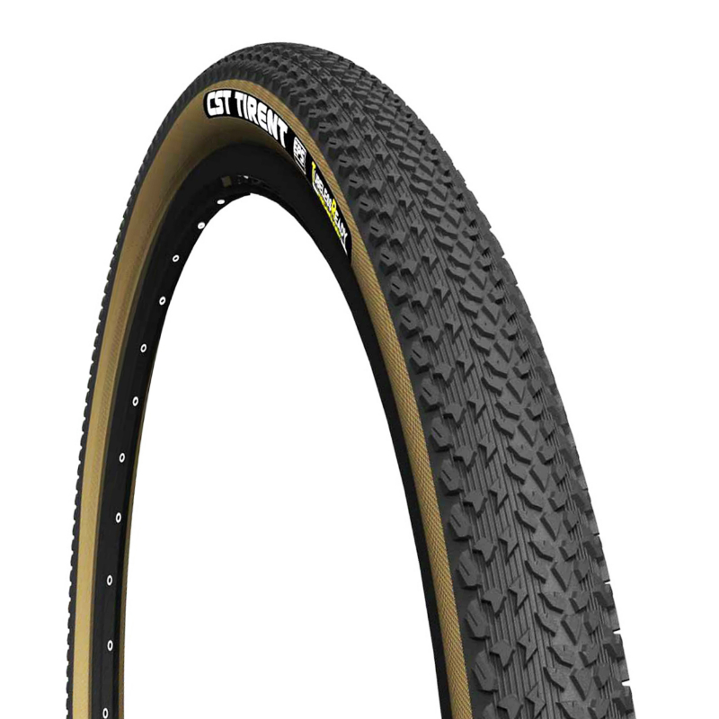 PNEU GRAVEL 700 X 42 CST TIRENT PROTECTION TUBELESS READY NOIR-BEIGE TS (42-622) - DUAL COMPOUND