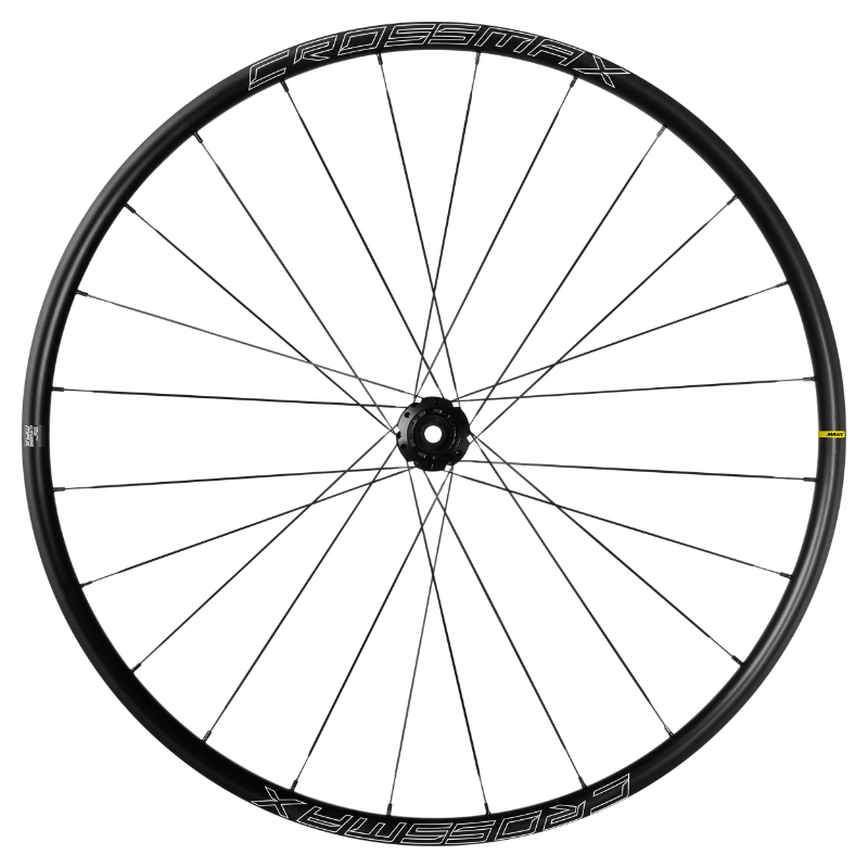 ROUE VTT DISQUE 27.5" MAVIC CROSSMAX BOOST TUBELESS READY AVANT AXE TRAVERSANT 15-110 DISQUE 6 TROUS JANTE 584-25