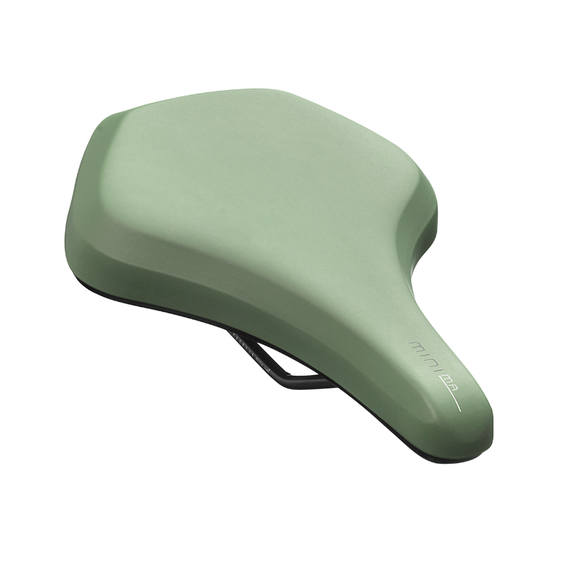 SELLE NEWTON CITY ROY MINIMA VERT 262X190MM RAIL ACIER