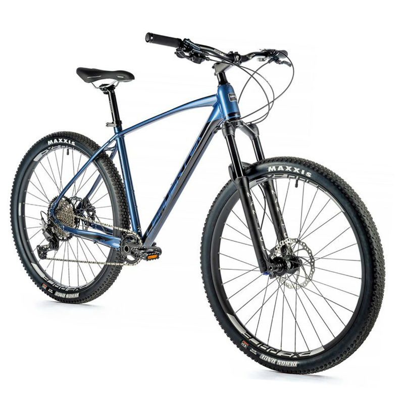 VELO MUSCULAIRE VTT 29 LEADER FOX EMPORIA BLEU TIGRE 11V CADRE 20 POUCES (TAILLE ADULTE 180 à 188 CM)