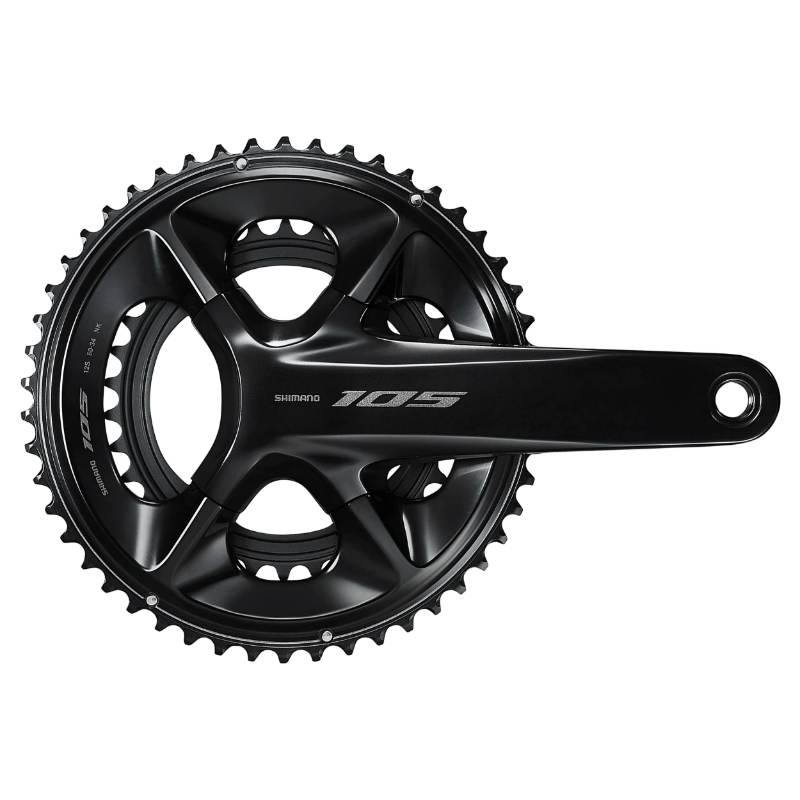 PEDALIER ROUTE SHIMANO 12V. 105 R7100 NOIR 172.5MM 50-34