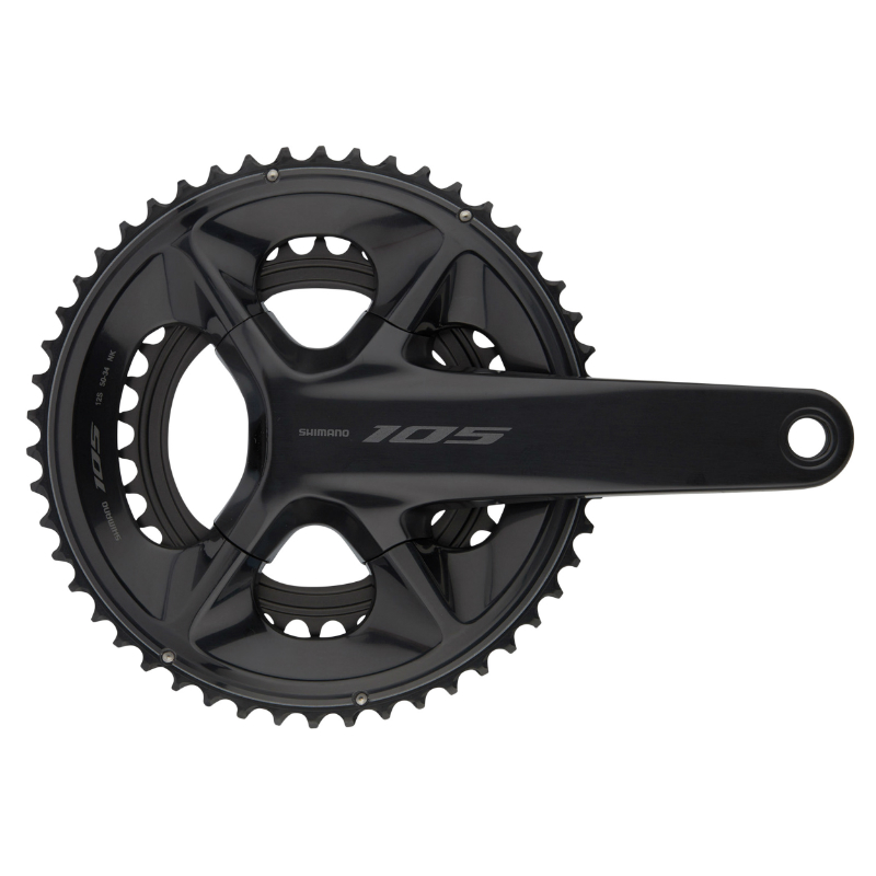 PEDALIER ROUTE SHIMANO 12V. 105 R7100 NOIR 175MM 50-34