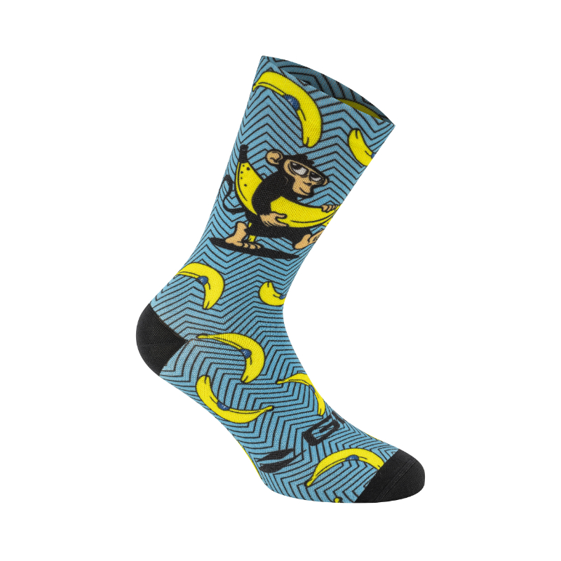 CHAUSSETTES-SOCQUETTES ETE GIST TRENDY BANANA 43-47 ECOLOGIQUE - HAUTEUR 20CM (PAIRE)   -5863