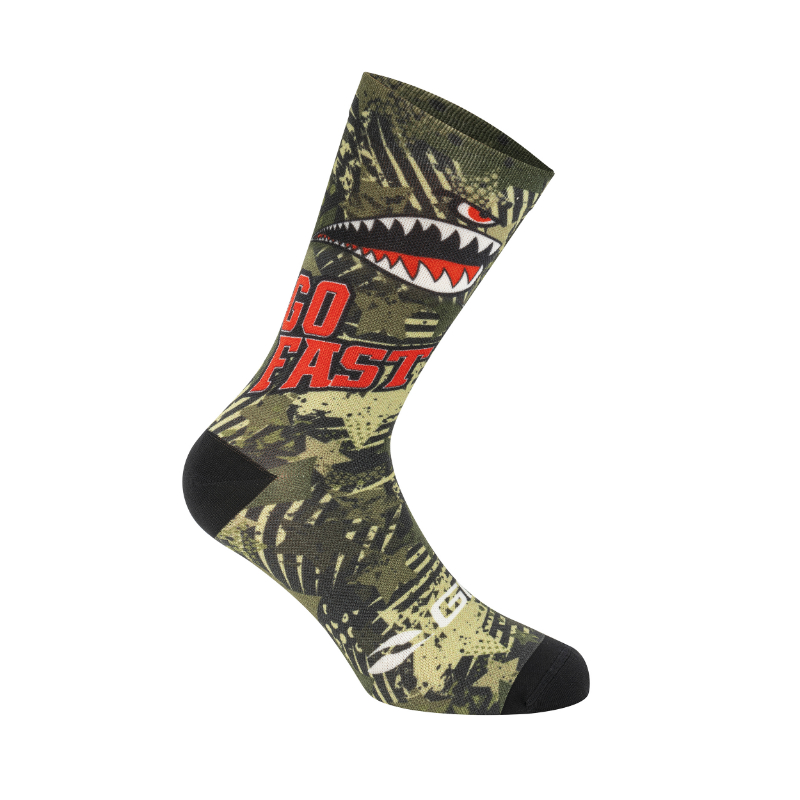 CHAUSSETTES-SOCQUETTES ETE GIST TRENDY MILITARY 43-47 ECOLOGIQUE - HAUTEUR 20CM (PAIRE)   -5863