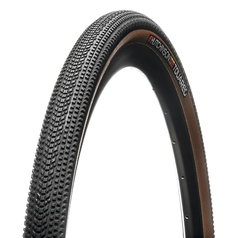 PNEU GRAVEL 700 X 50 HUTCHINSON TOUAREG HARDSKIN TAN NOIR-MARRON TUBELESS READY TS (50-622) COMPATIBLE 29 X 2.00