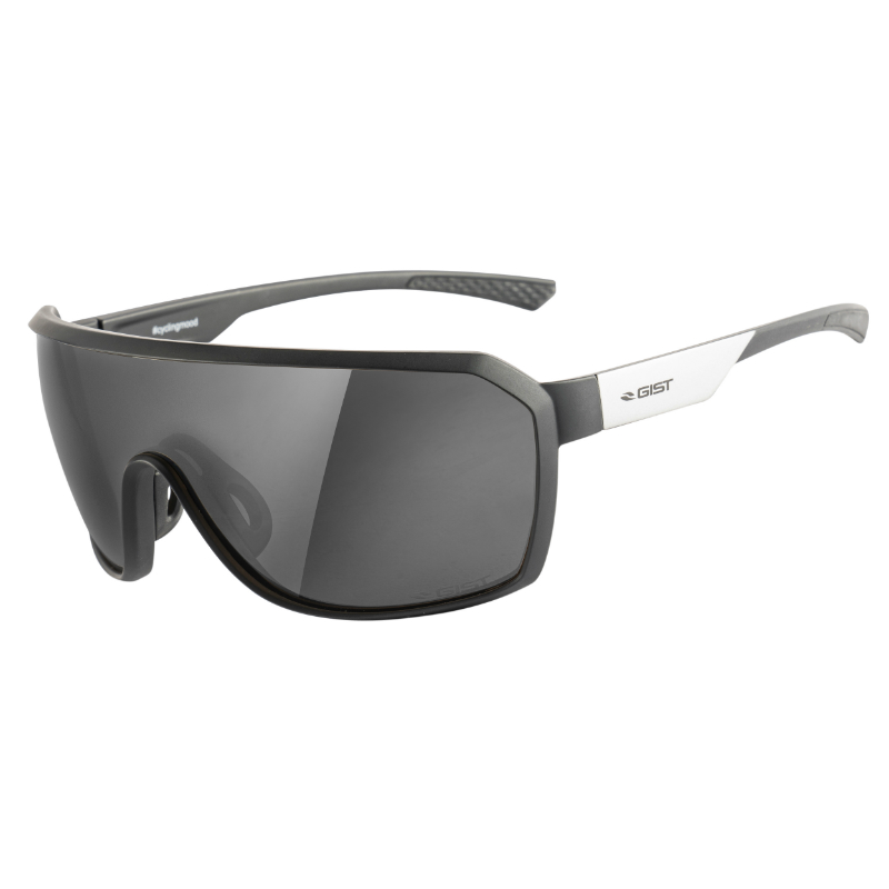 LUNETTES VELO ADULTE GIST RANGE MONTURE NOIR MAT - PROTECTION 100% UV - UVA - UVB - (VERRE CAT 3)