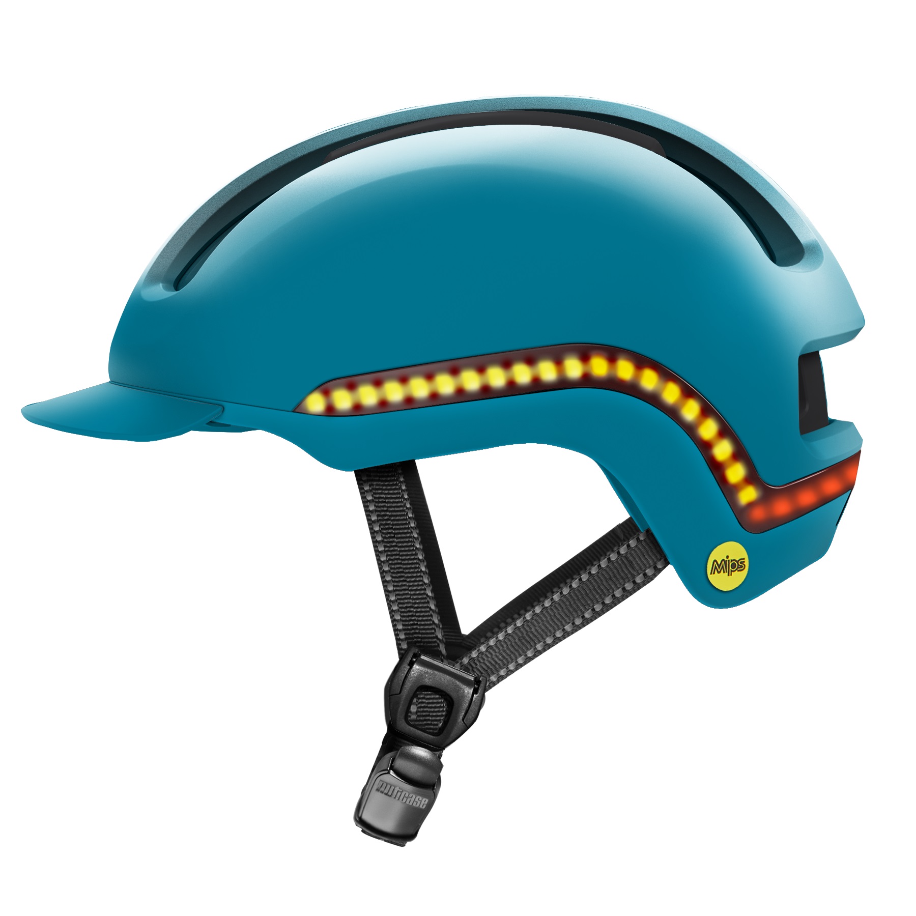 NUTCASE VIO COMMUTE MIPS LED HELMET, MATTE, MARITIME, L/XL/59-62CM NUTCASE VIO COMMUTE MIPS LED HELMET, MATTE, MARITIME, L/XL/59-62CM