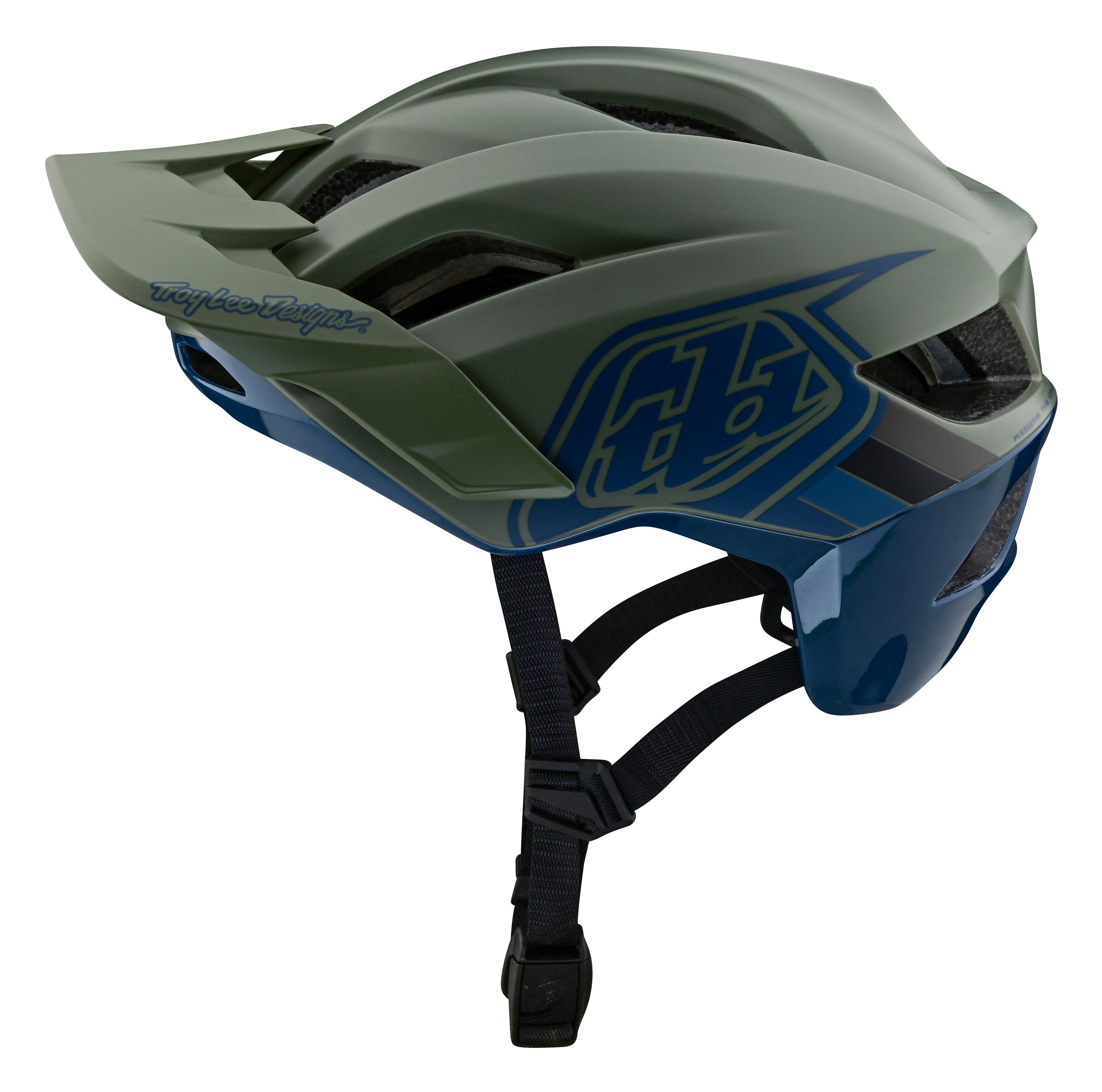 TROY LEE DESIGNS FLOWLINE SE MIPS HELMET, BADGE, OLIVE/INDIGO, M/L | 57-59CM, 57CM, 58CM, 59CM, L, M TROY LEE DESIGNS FLOWLINE SE MIPS HELMET, BADGE, OLIVE/INDIGO, M/L | 57-59CM, 57CM, 58CM, 59CM, L, M