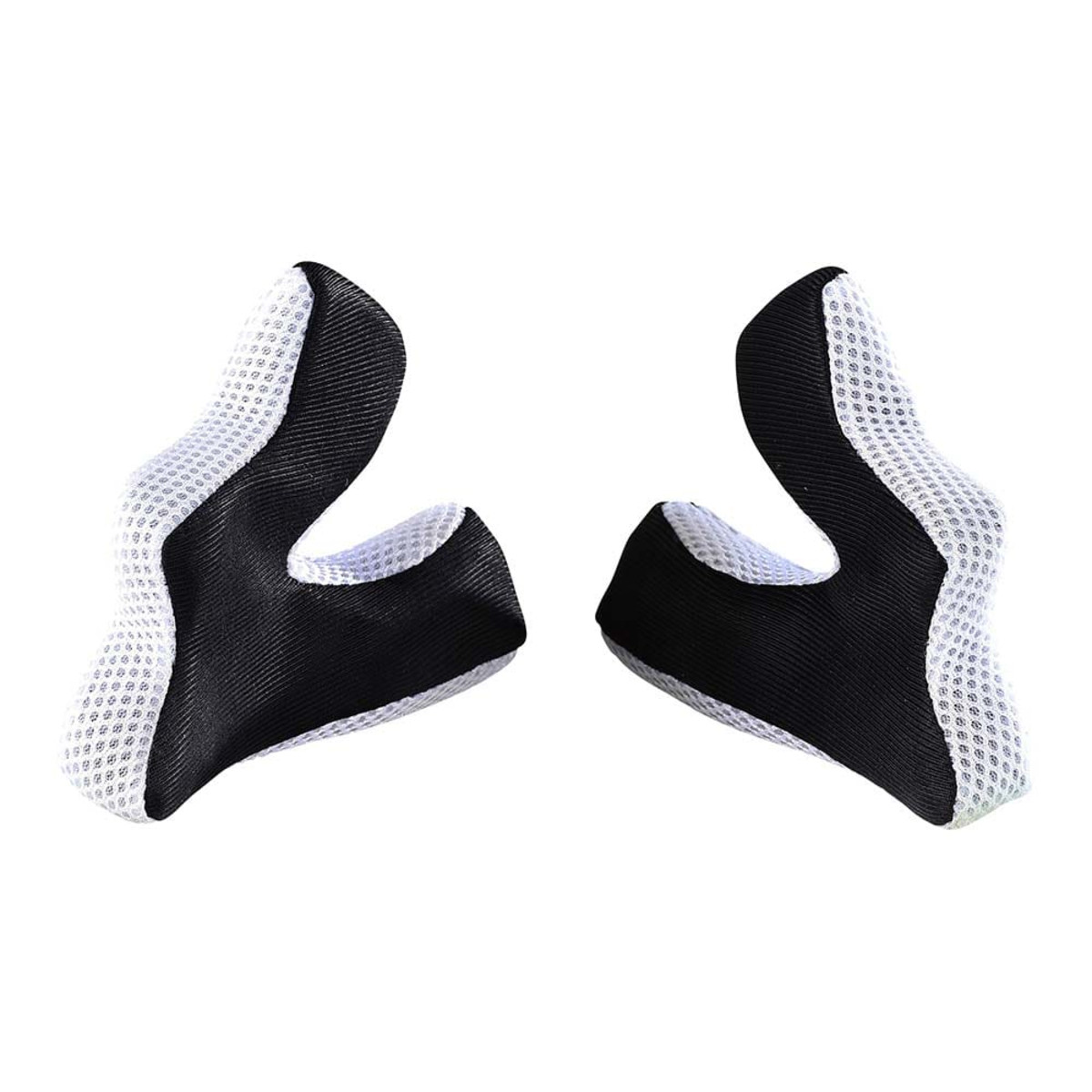 TROY LEE DESIGNS D3 CHEEKPADS, WHITE XL, XL