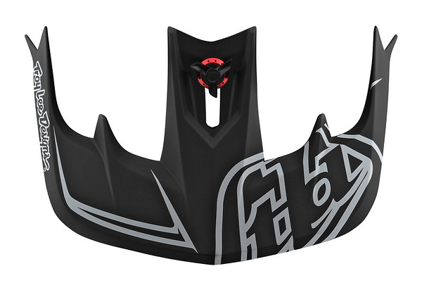 TROY LEE DESIGNS STAGE VISOR, PINSTRIPE, BLACK/WHITE, ONE SIZE TROY LEE DESIGNS STAGE VISOR, PINSTRIPE, BLACK/WHITE, ONE SIZE