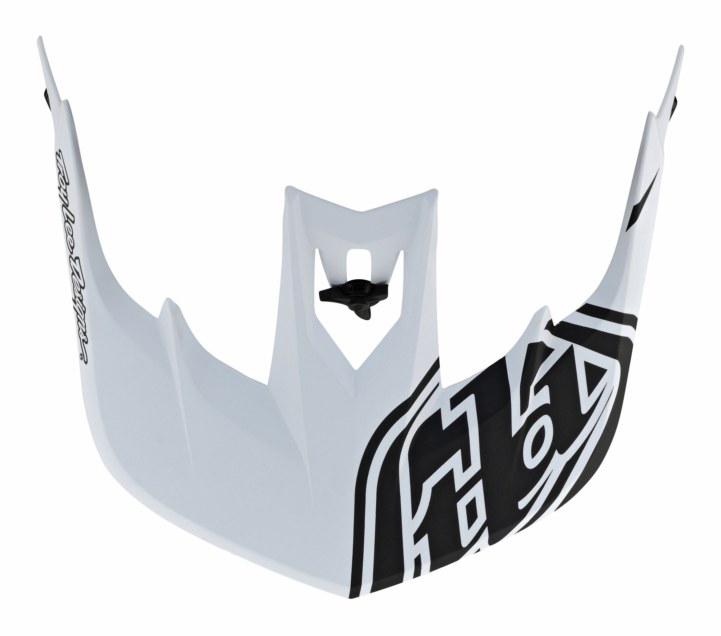 TROY LEE DESIGNS STAGE HELMET VISOR, SIGNATURE, WHITE, ONE SIZE TROY LEE DESIGNS STAGE HELMET VISOR, SIGNATURE, WHITE, ONE SIZE