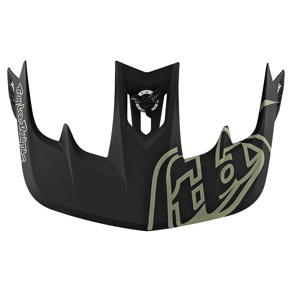 TROY LEE DESIGNS STAGE VISOR, STEALTH, BLACK/STONE GRAY, ONE SIZE TROY LEE DESIGNS STAGE VISOR, STEALTH, BLACK/STONE GRAY, ONE SIZE