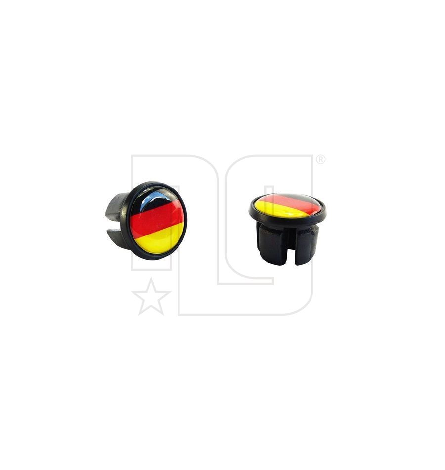 NG SPORTS HANDLEBAR END PLUG ROAD, PLASTIC, GERMANY EDITION, BLACK/RED/YELLOW NG SPORTS HANDLEBAR END PLUG ROAD, PLASTIC, GERMANY EDITION, BLACK/RED/YELLOW