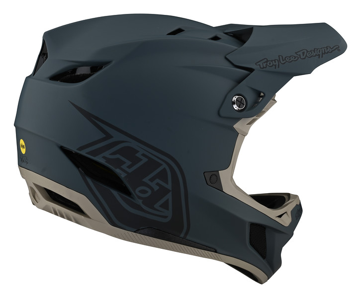 TROY LEE DESIGNS D4 COMPOSITE MIPS HELMET, STEALTH, GRAY, XXL TROY LEE DESIGNS D4 COMPOSITE MIPS HELMET, STEALTH, GRAY, XXL