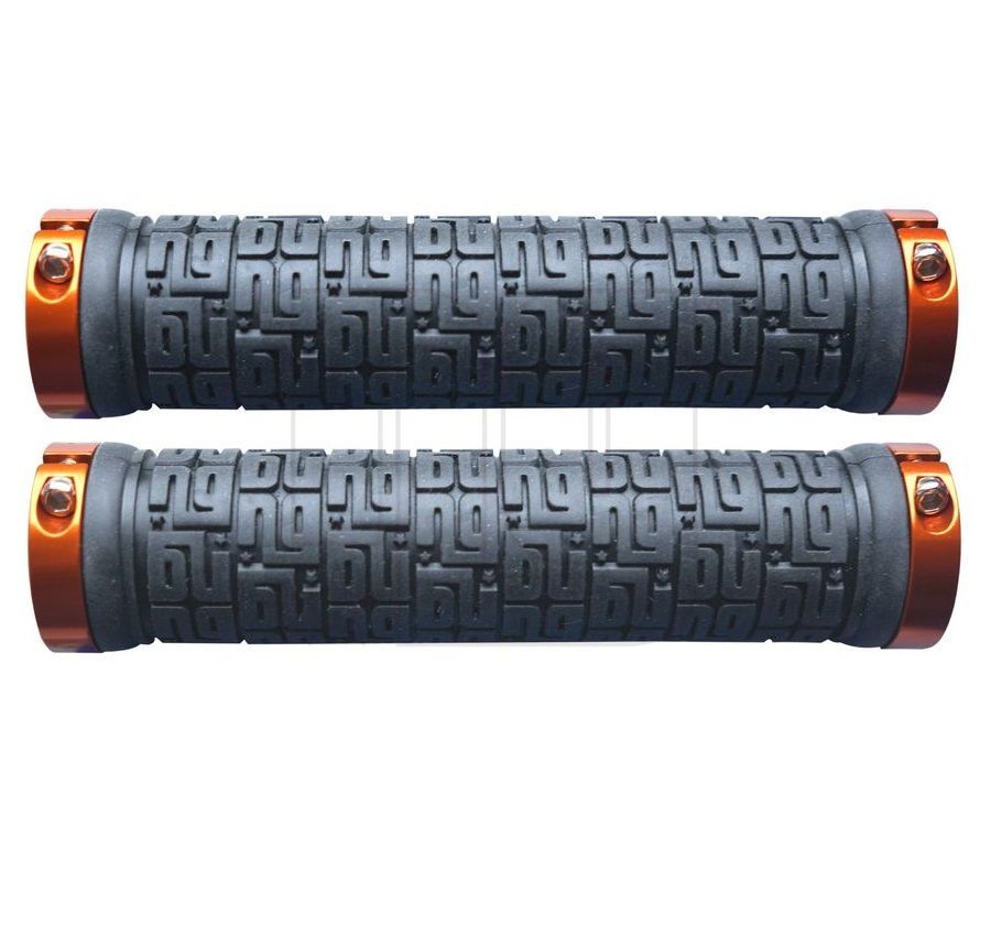 NG SPORTS TULSEE LOCK-ON GRIP, 140/31.5MM, BLACK/ORANGE NG SPORTS TULSEE LOCK-ON GRIP, 140/31.5MM, BLACK/ORANGE