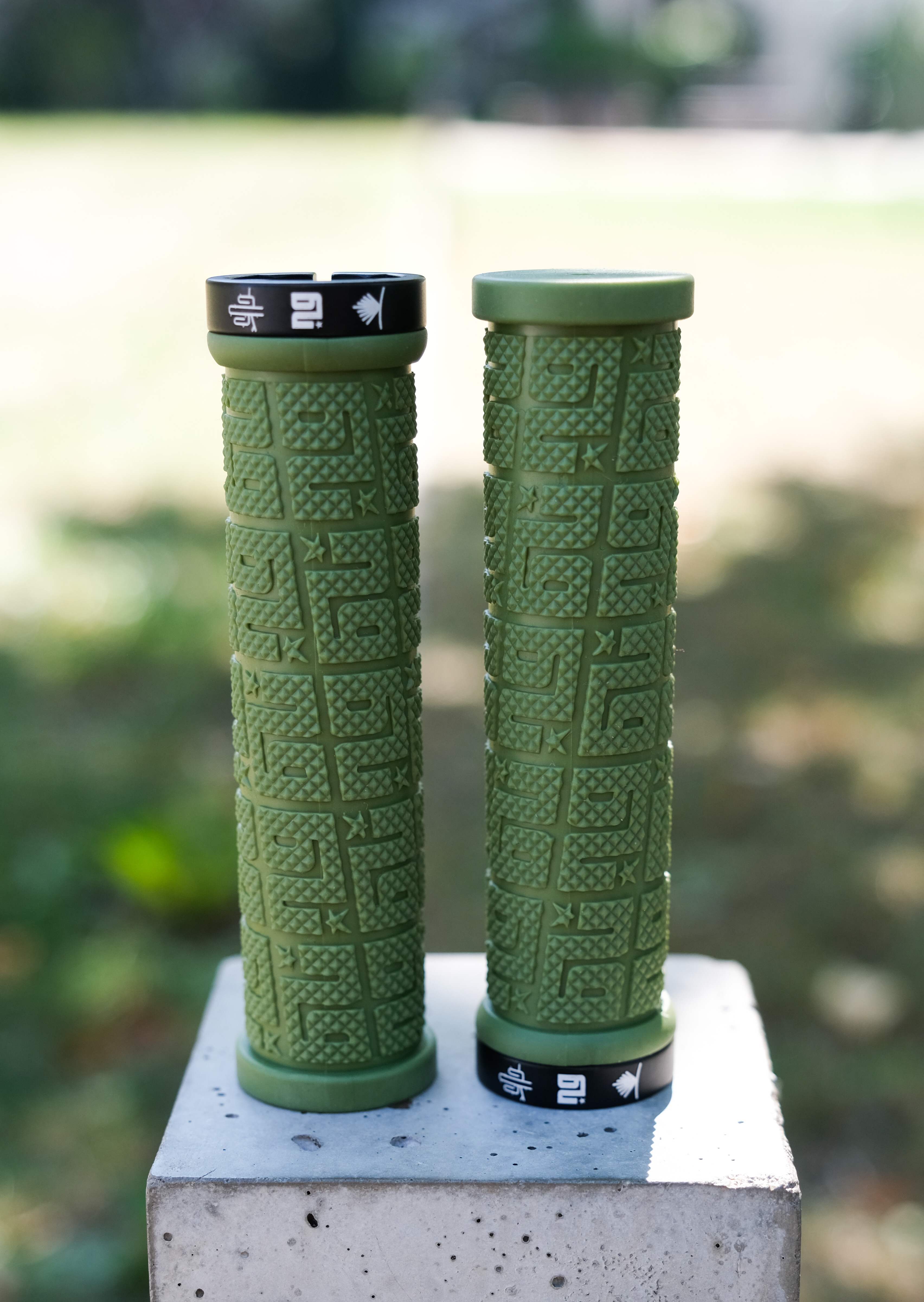 NG SPORTS CLOVEE LOCK-ON GRIP, 130/30.6MM, SALTY CACTUS COLLECTION, DARK GREEN NG SPORTS CLOVEE LOCK-ON GRIP, 130/30.6MM, SALTY CACTUS COLLECTION, DARK GREEN