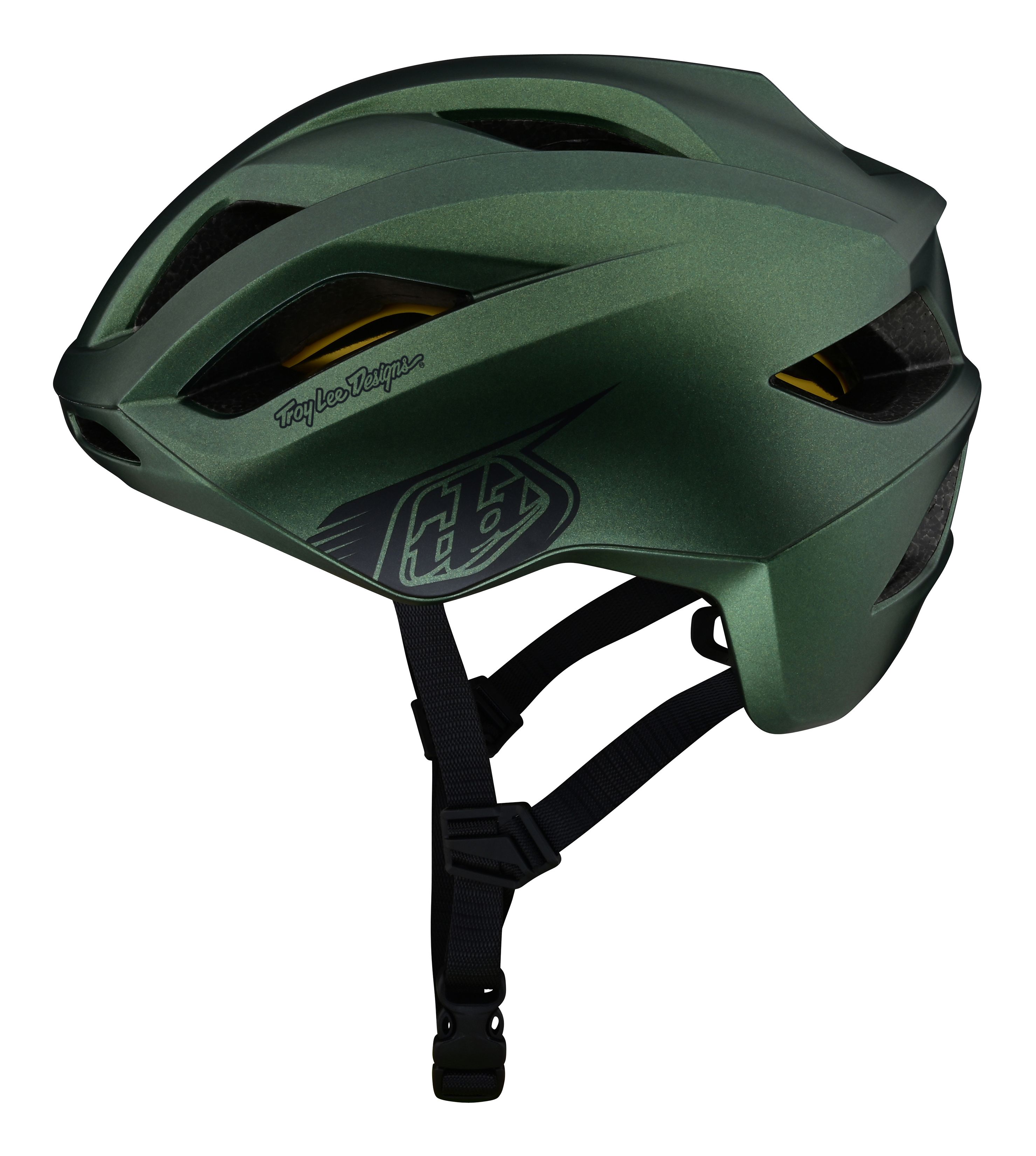 TROY LEE DESIGNS GRAIL MIPS HELMET, BADGE, FOREST GREEN, M/L | 57-59CM TROY LEE DESIGNS GRAIL MIPS HELMET, BADGE, FOREST GREEN, M/L | 57-59CM