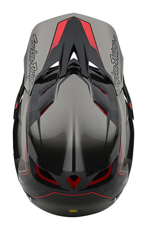TROY LEE DESIGNS D4 HELMET VISOR, EXILE, GRAY, ONE SIZE TROY LEE DESIGNS D4 HELMET VISOR, EXILE, GRAY, ONE SIZE