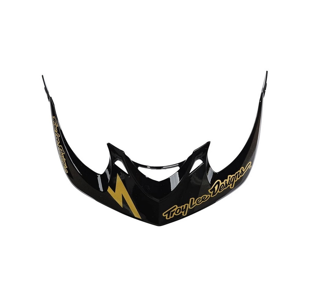 TROY LEE DESIGNS A1 VISOR, VERTIGO, BLACK, ONE SIZE TROY LEE DESIGNS A1 VISOR, VERTIGO, BLACK, ONE SIZE