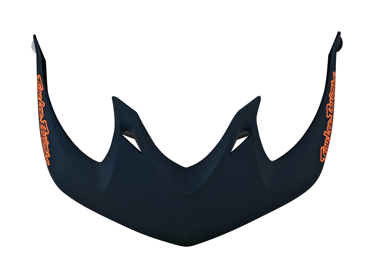 TROY LEE DESIGNS A1 HELMET VISOR, TANGELO/MARINE, ONE SIZE TROY LEE DESIGNS A1 HELMET VISOR, TANGELO/MARINE, ONE SIZE