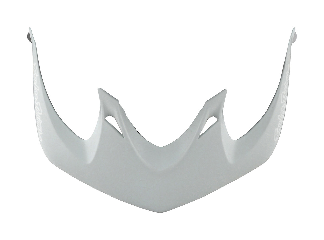 TROY LEE DESIGNS A1 HELMVISIER, GRAY/WHITE, ONE SIZE TROY LEE DESIGNS A1 HELMVISIER, GRAY/WHITE, ONE SIZE