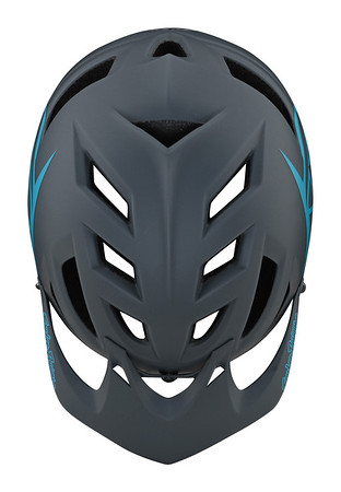 TROY LEE DESIGNS A1 HELMET VISOR, GRAY/BLUE, ONE SIZE TROY LEE DESIGNS A1 HELMET VISOR, GRAY/BLUE, ONE SIZE