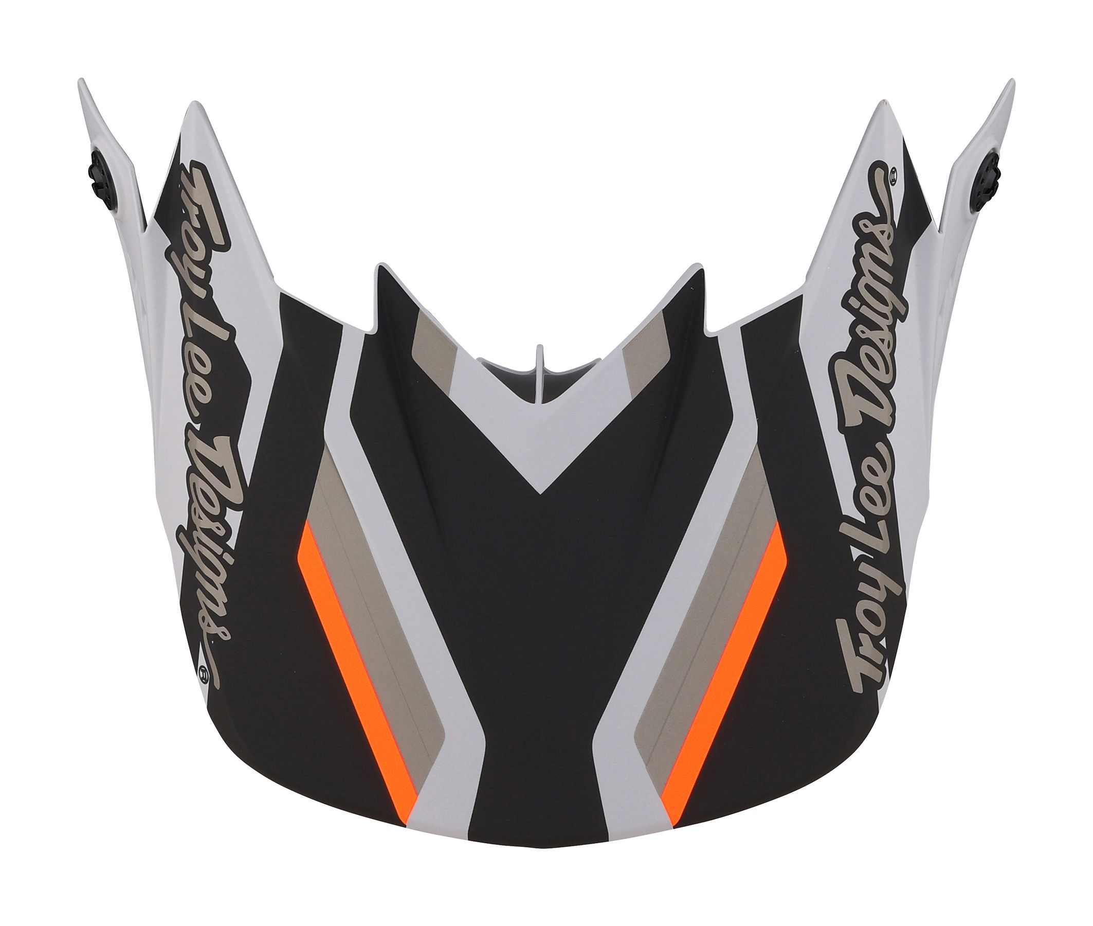 TROY LEE DESIGNS GP HELMET VISOR, APEX, GRAY/ORANGE, ONE SIZE TROY LEE DESIGNS GP HELMET VISOR, APEX, GRAY/ORANGE, ONE SIZE