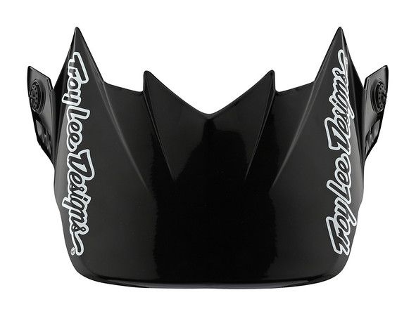 TROY LEE DESIGNS GP VISOR, BLOCK, BLACK/WHITE, ONE SIZE TROY LEE DESIGNS GP VISOR, BLOCK, BLACK/WHITE, ONE SIZE