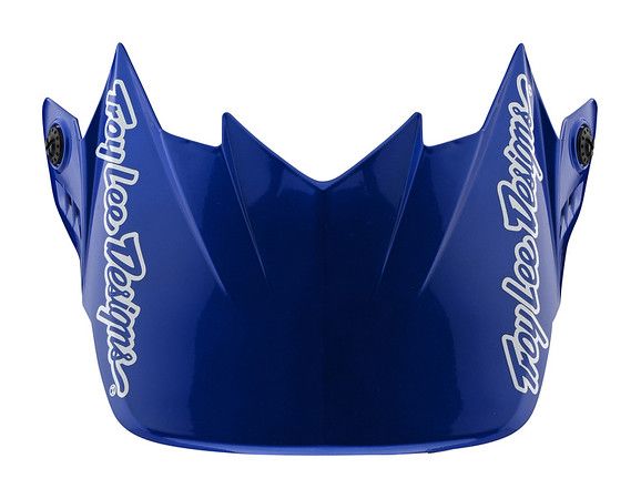 TROY LEE DESIGNS GP VISOR, BLOCK, BLUE/WHITE, ONE SIZE TROY LEE DESIGNS GP VISOR, BLOCK, BLUE/WHITE, ONE SIZE
