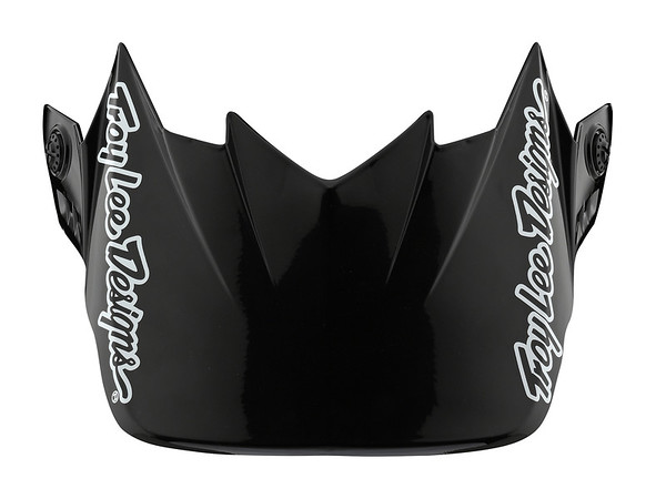 TROY LEE DESIGNS GP VISOR, BLOCK, BLACK/ORANGE, ONE SIZE TROY LEE DESIGNS GP VISOR, BLOCK, BLACK/ORANGE, ONE SIZE