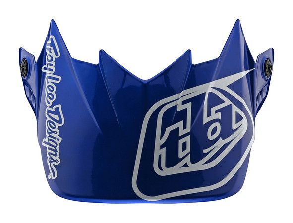 TROY LEE DESIGNS GP VISOR, SILHOUETTE, NAVY/WHITE, ONE SIZE TROY LEE DESIGNS GP VISOR, SILHOUETTE, NAVY/WHITE, ONE SIZE