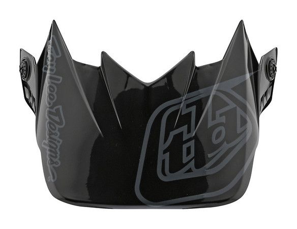 TROY LEE DESIGNS GP VISOR, SILHOUETTE, BLACK/GRAY, ONE SIZE TROY LEE DESIGNS GP VISOR, SILHOUETTE, BLACK/GRAY, ONE SIZE