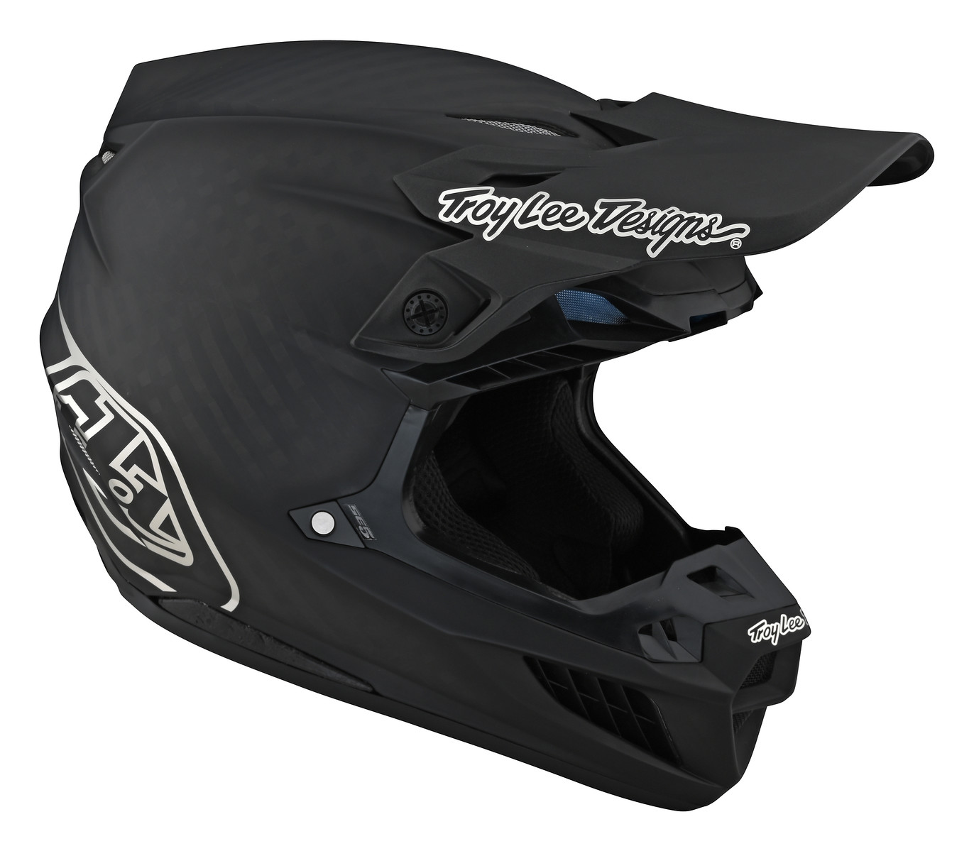 TROY LEE DESIGNS SE5 ECE CARBON MIPS HELMET, STEALTH, BLACK/CHROME, XL TROY LEE DESIGNS SE5 ECE CARBON MIPS HELMET, STEALTH, BLACK/CHROME, XL